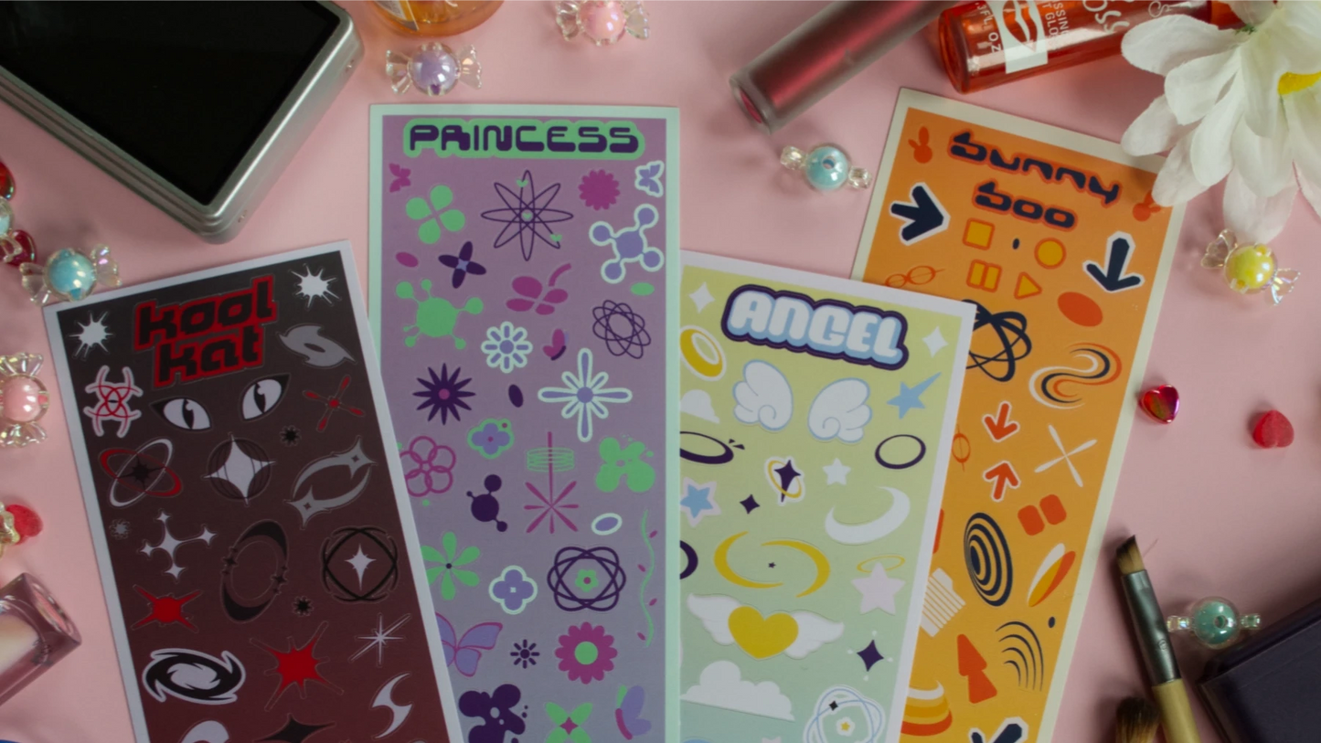 Bratz Y2K Yasmin Sticker Sheet