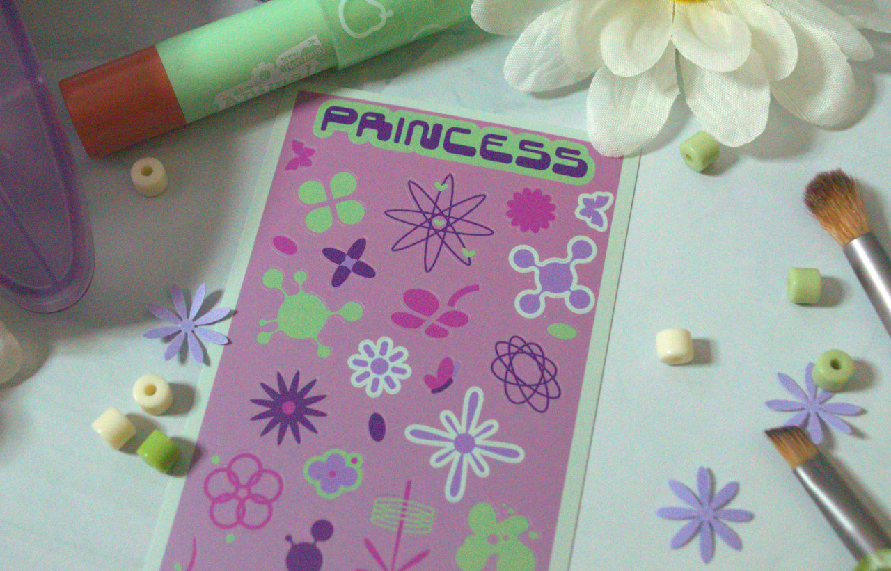 Bratz Y2K Yasmin Sticker Sheet
