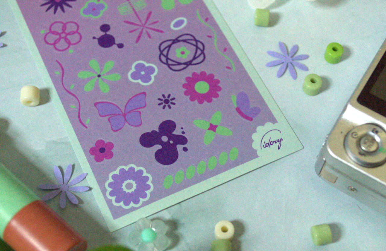 Bratz Y2K Yasmin Sticker Sheet
