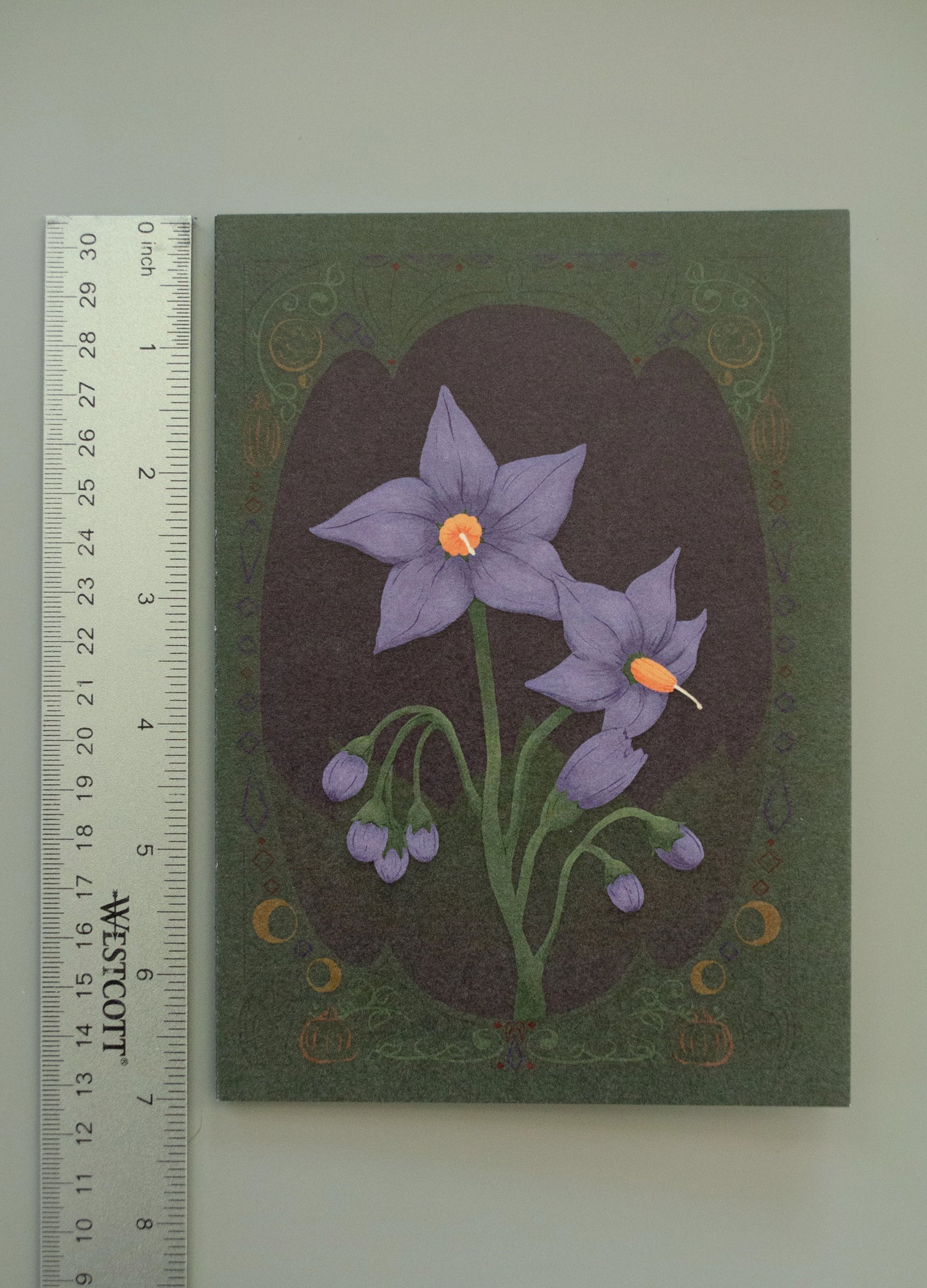 Nightshade Greeting Card
