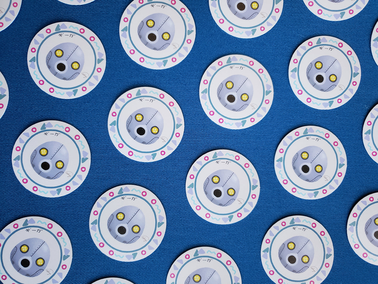 ACNH Cephalobot Round Sticker