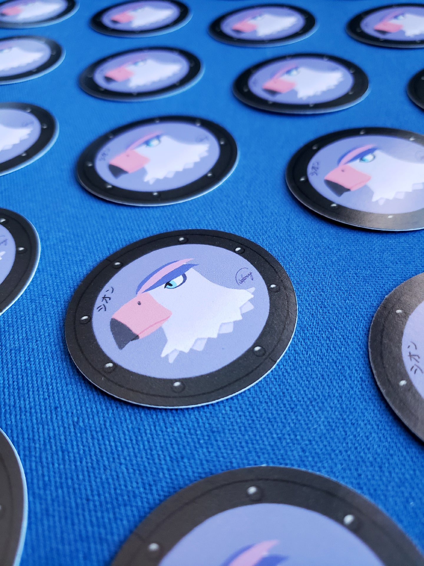 ACNH Quinn Round Sticker