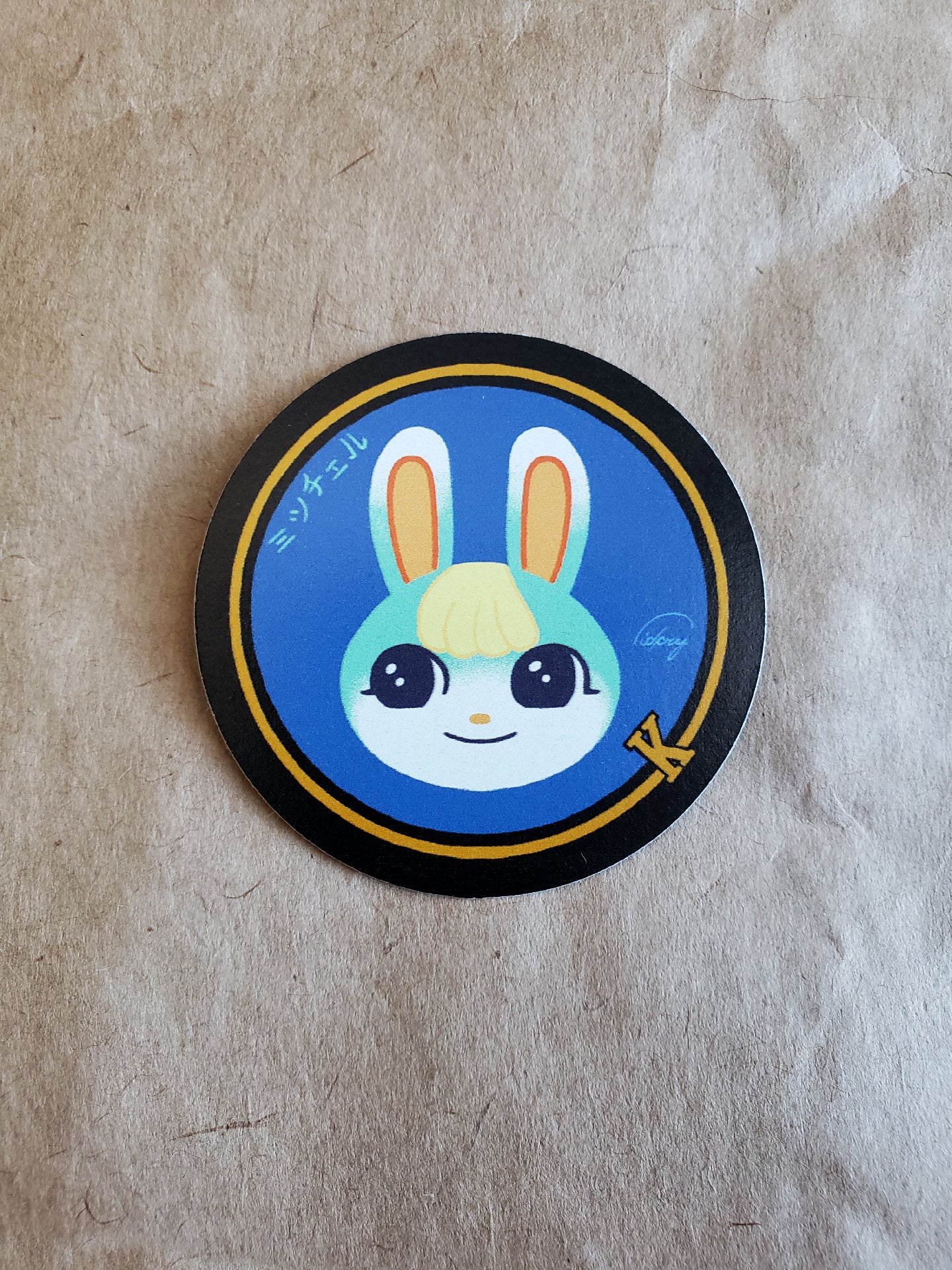 ACNH Sasha Round Sticker