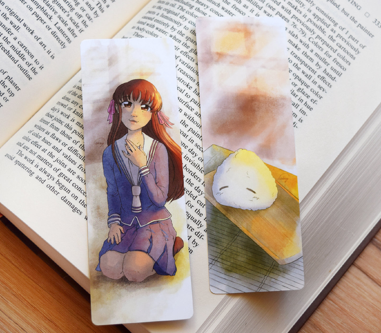FB Tohru Onigiri Bookmark