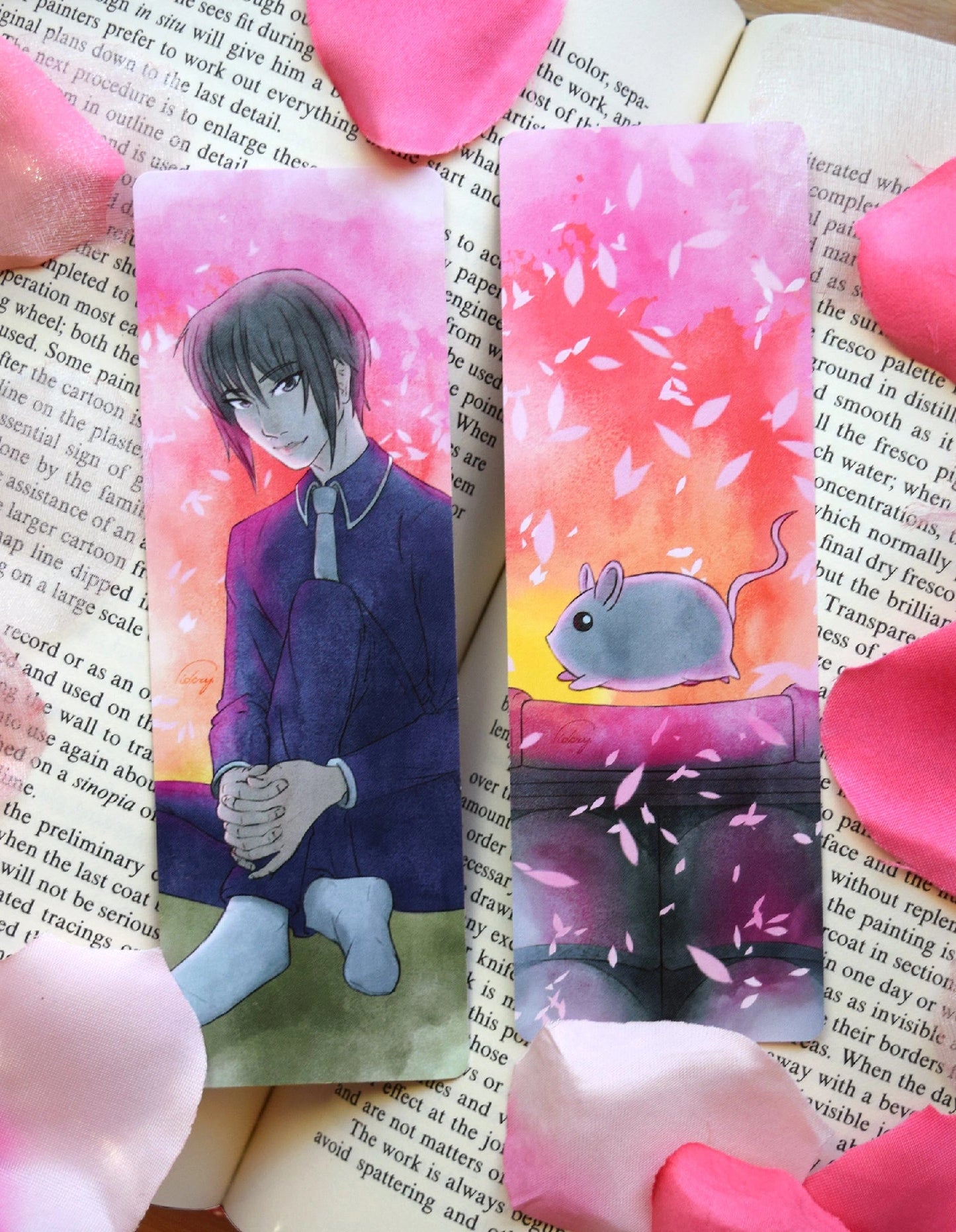 FB Yuki Sohma Rat Bookmark