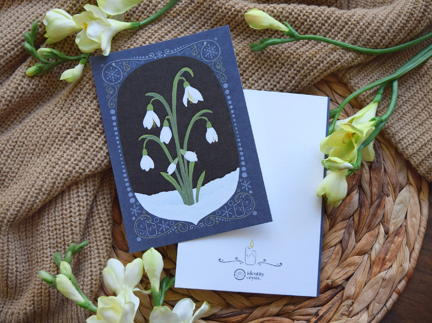 Snowdrop Greeting Card