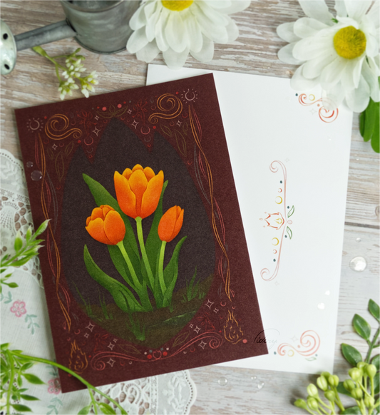 Tulip Greeting Card