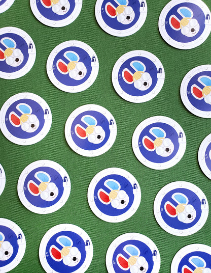 ACNH Petri Round Sticker