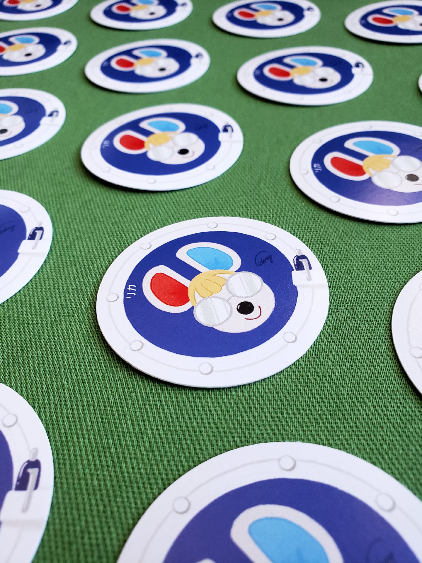 ACNH Petri Round Sticker