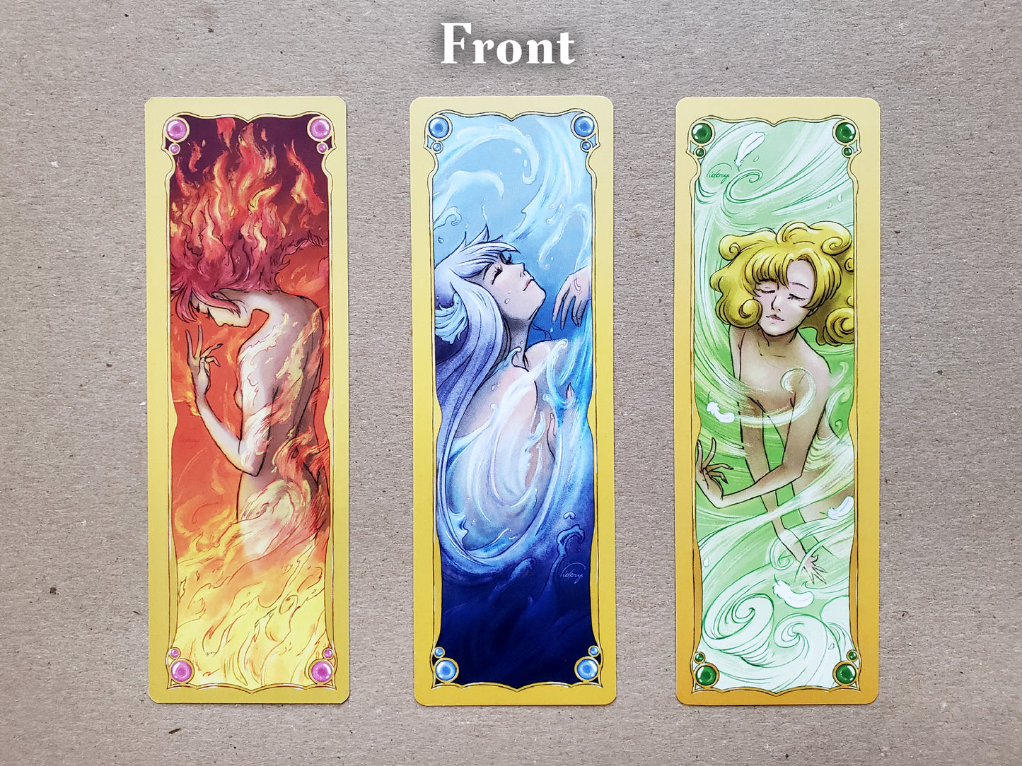 Magic Knight Rayearth 3 Pack Bookmarks